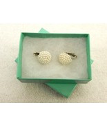 Faux Pearl Cluster Earrings, Silver Tone, Clip On, Fashion Jewelry, JWL-158 - $236.74 MXN