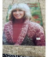 Olivia Newton John I Honestly Love You Alamo Sheet Music 1974 pre GREASE - $17.56