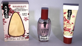 EAD Blossom Beauty Perfume 0.5 oz &amp; Hand/Body Lotion 0.85 oz Gift/Travel Set-NEW - £10.10 GBP