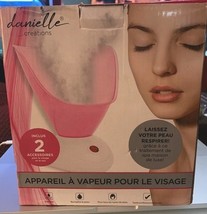 Danielle Creations D7876PK Facial Steamer Cleansing System Pink - $460.18 MXN