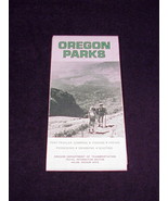 Vintage 1980&#39;s Oregon Parks Foldout Guide, Victor Atiyeh Governor - $8.95