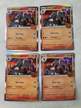 (4x) Houndoom Holo - 034/198- Trick or Trade Pokemon NM - $92.47 MXN