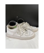 Nike Air Force 1 Boy&#39;s White Shoes/Sneakers Size 7Y SKU 5637 - £25.20 GBP