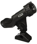 Scotty Quad Powerlock Rod Holder with 241 Side/Deck Mount, Black - $92.30