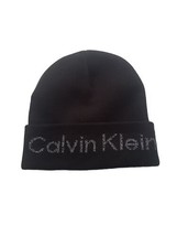 Calvin Klein B EAN Ie Hat Men&#39;s Cold Weather Black Onesize - £15.43 GBP