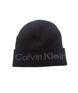 CALVIN KLEIN BEANIE HAT MEN'S COLD WEATHER BLACK ONESIZE - $19.31