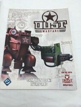 Dust Warfare Campaign Book Zverograd Fantasy Flight Games - £31.53 GBP