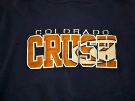 Colorado Crush AFL Embroidered RUSSELL ATHLETIC HOODIE SZ XL - £29.89 GBP