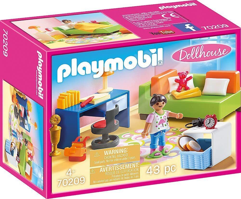 Primary image for Playmobil 70209 Dollhouse Teenager's Room MIB/New
