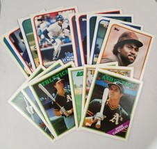 (15) 1988-89 Topps Baseball Card Pocket Folders Duo-Tang Canseco Winfiel... - £33.48 GBP