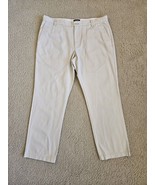 Chaps Classic Straight Flat Front Chino Khaki Pants 100% Cotton Men&#39;s 38... - $27.34 CAD