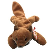 TY Beanie Babie Sly The Fox 11 inches DOB 9/12/1996 - $8.95