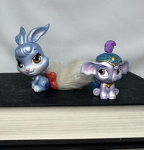 Disney Princess Palace Pets Jasmine&#39;s Elephant And snow Whites Bunny PVC Figure - £9.75 GBP