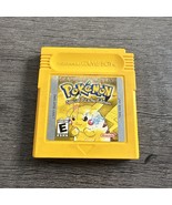 Pokemon Yellow Pikachu Edition (Game Boy, 1999) Good Battery! Authentic ... - $98.12 CAD