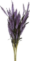 2 PCs Lifelike Artificial Lavender Flowers DIY Decor Bouquet Wedding Home 24&quot; - £11.86 GBP