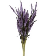2 PCs Lifelike Artificial Lavender Flowers DIY Decor Bouquet Wedding Hom... - £11.72 GBP