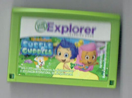 leapFrog Explorer Game Cart Nickelodeon Bubble Guppies rare HTF - £7.50 GBP