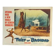 Vintage 1961 Thief of Bagdad Movie Lobby Card #2 - £13.71 GBP