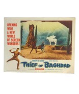 Vintage 1961 Thief of Bagdad Movie Lobby Card #2 - $24.01 CAD