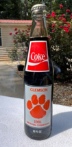 Clemson University Tigers 1981 Championship Coke Coca Cola Bottle 10 Oz Glass - $14.87