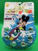 Rare The Disney Company 1990 Vintage New Disney Rad Rollers Mickey Mouse marbles - $13.86