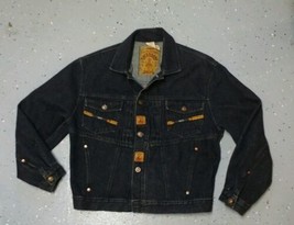 Vintage 90s Hacendado by Biscote Paris Denim Jacket M USA made one of a kind - £77.12 GBP