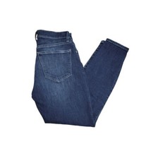 Lucky Brand Skinny Ankle Jeans Womens Size 4 - 27 Mid Rise Blue Dark Wash - $16.82