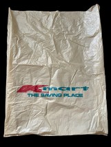 Vintage 70s Kmart The Saving Place Store Plastic Bag Prop Display Large ... - $18.57