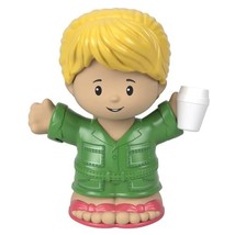 Fisher-Price Little-People Figure HCG95 Coffee Shop Customer Blonde Ponytail NEw - $10.88