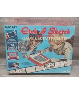 Etch A Sketch Drawing Game Center 10 Games &amp; Puzzles 508 Ohio Art Toys - £16.42 GBP