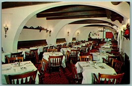 Chalet Suisse Restaurant Dining Room New York City NYC UNP Chrome Postcard I14 - $6.20