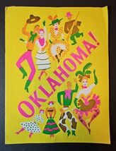 Oklahoma A Musical Play 1944 The THEATRE Guild National Company Playbill... - $40.24