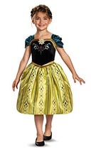 Anna Costume Medium 7/8 Girls Frozen Anna Costume Disguise Disney Frozen NEW - £13.52 GBP