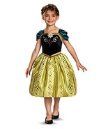 Anna Costume Medium 7/8 Girls Frozen Anna Costume Disguise Disney Frozen... - £13.44 GBP