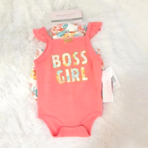 WEEPLAY 3pc Girls Layette Set ~ Bodysuit, Shorts &amp; Headband (6-9M) ~ NEW!!! - $269.90 MXN
