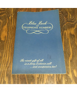 Vintage Bell telephone company of PA blue book of telephone numbers movi... - €17,15 EUR