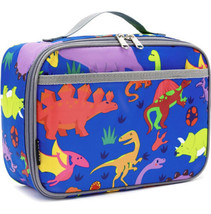 FlowFly Kids Lunch box Insulated Soft Bag Mini Cooler Back to School Dinosaur... - £6.38 GBP
