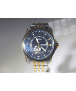 Bulova 96A108 Men&#39;s Stainless &amp; Gold Plate Wrist Watch with Skeleton Works - £136.25 GBP