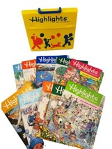 Highlights Childrens Magazine Lot 10  Branded Case Kids Home School 1992 - $45.43