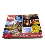 Melissa &amp; Doug Autumn Snapshots 1000 Pc 12+ Fall Nature Tree Jigsaw Puzz... - £15.02 GBP