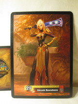 2007 World of Warcraft TCG Dark Portal Oversized card #10/18: Aleyah Dawnborn  - £3.93 GBP