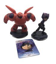 Disney&#39;s Infinity Big Hiro 6, Baymax &amp; Hiro Figures and Hiro Card - $17.95