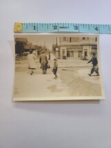 Photo Of A Street Scene Japan Late 1940s Original - $4.95 Photo Of A Street Scene Japan Late 1940s Original - $4.95