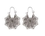 L hollow flower earrings bohemian carved aristocratic wind earrings ladies jewelry thumb155 crop
