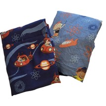 Little Einsteins Pat Pat Rocket Twin Flat Fitted Bed Sheet Set Quincy Le... - £30.75 GBP