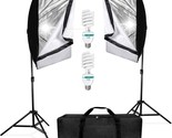 20 X 28-Inch Softbox Light Reflector With An 85W Cfl Bulb, Limostudio, A... - £82.16 GBP