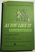 AS YOU LIKE IT by William Shakespeare (1960) Washington Square pb - £7.90 GBP