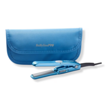 Open Box - BaBylissPRO Nano Titanium Mini Straightening Iron Blue 0.5 Inch - $30.00