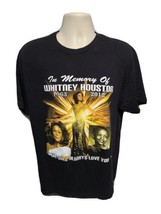 In Memory of Whitney Houston Queen of Pop Will Always Love Adult Black X... - £20.38 GBP