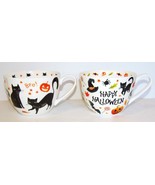 PAIR OF PORTOBELLO BY DESIGN ENGLAND HALLOWEEN TRICK OR TREAT JUMBO CUPS... - $59.68 CAD